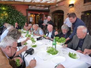 giornalisti ARGAV al panel test insalata Lusia Igp