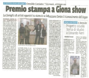 La voce di Rovigo 13 dicembre 2015