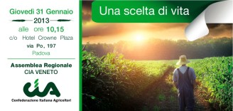 Invito Assemblea Cia Veneto 31 genn 2013