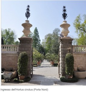 Ingresso Orto Botanico Università Padova