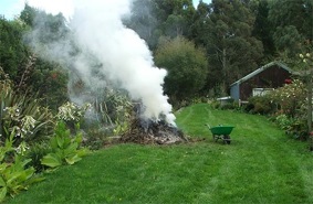 Bruciatura sterpaglie