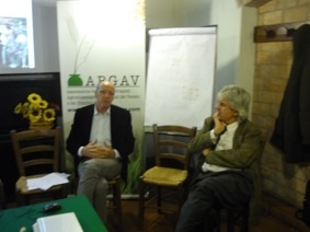 Sergio Reolon con Fabrizio Stelluto