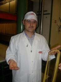 Marco Prosdocimi, responsabile controllo qualità Pasta Zara
