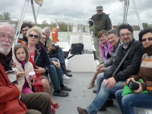 Soci ARGAV gita barca Po di Gnocca