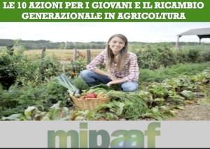 Ricambio generazionale agricoltura