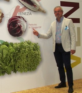 Giuseppe Boscolo Palo con Radicchio Chioggia