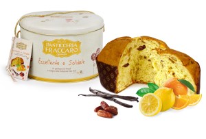 Panettone dei Presìdi Fraccaro Slow Food con ingredienti