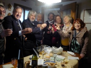 Brindisi vini vigneto Baver