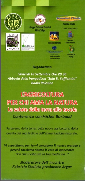 conferenza 18 settembre festa polenta