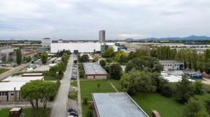 panoramica dell'area di ricerca CNR a Padova