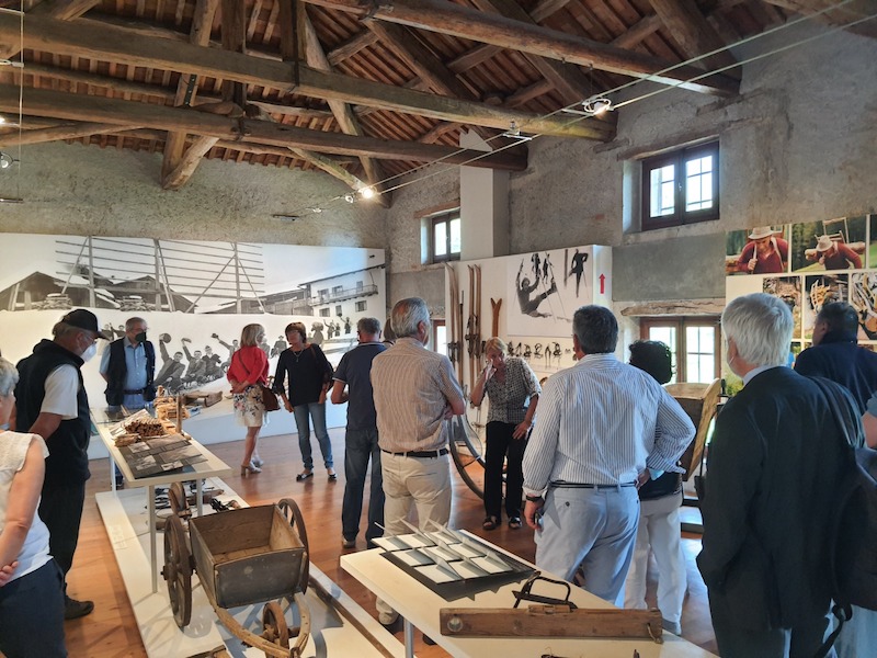 Interno museo etnografico Dolomiti