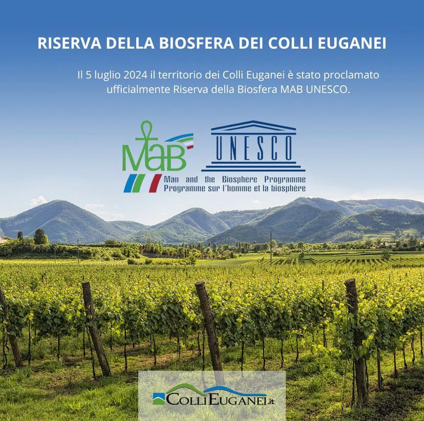 Colli Euganei biosfera Unesco